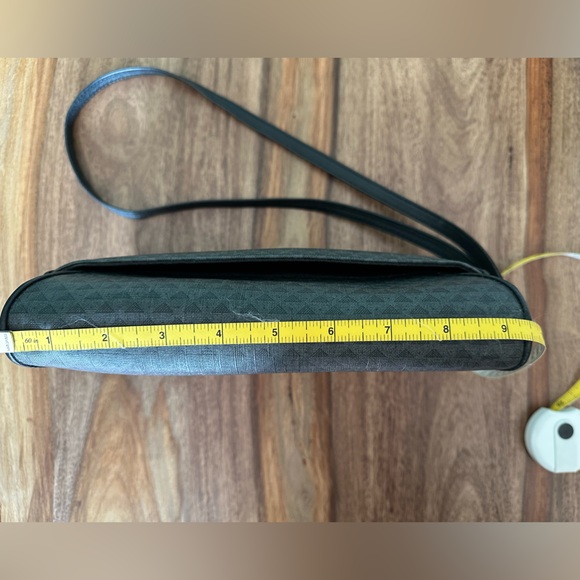 Liz Claiborne Black triangle purse Vintage 1984 1985 excellent condition - Picture 4 of 17